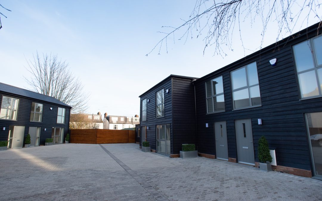 Two Barn Conversions in Chase Side North London